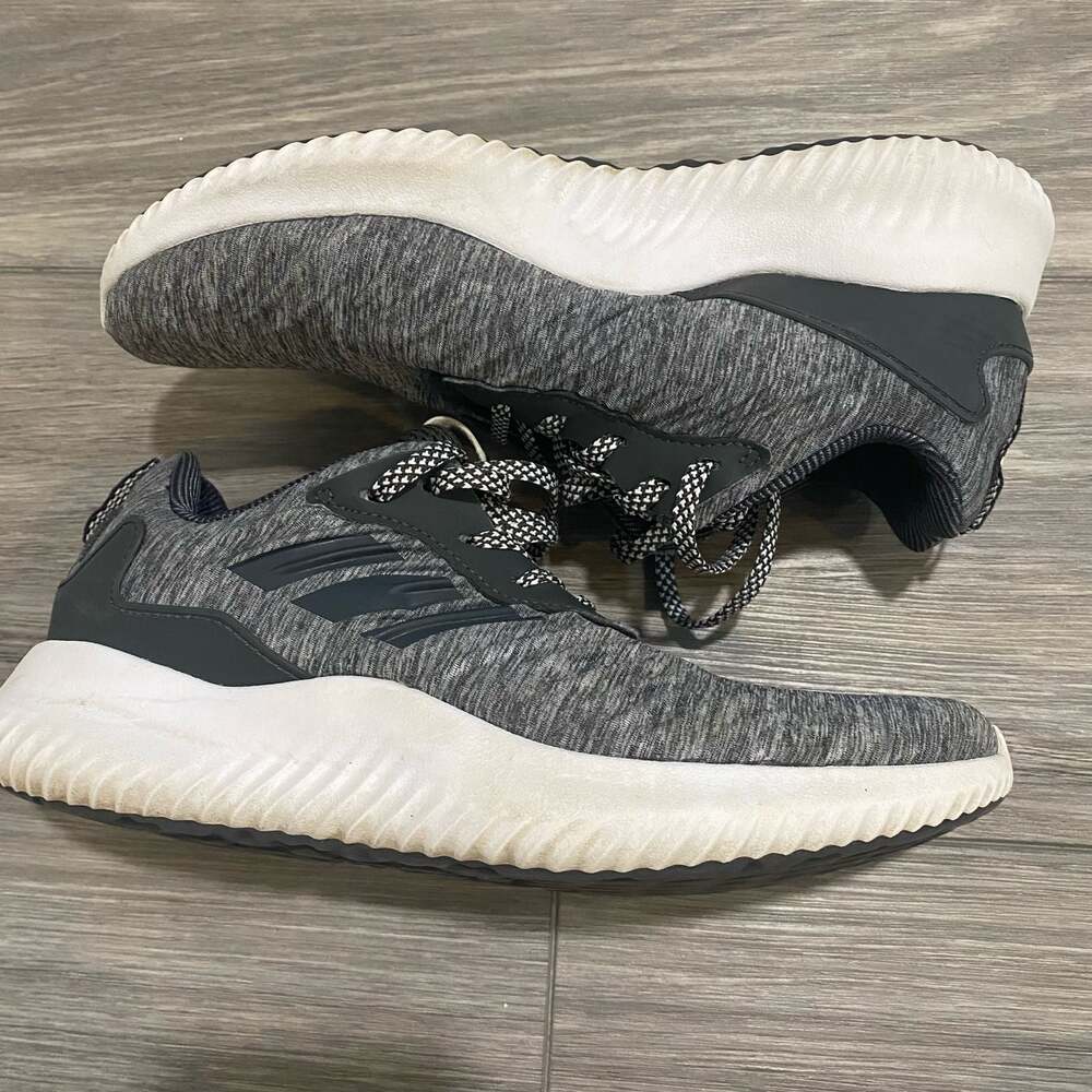 Adidas Alphabounce RC Grey Black Running Shoes Sneakers B42864 Women's 7.5